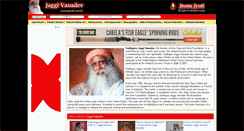Desktop Screenshot of jaggivasudev.jnanajyoti.com